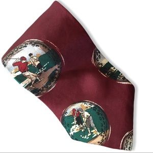 Tie Tree Golf Tie 100% silk made in the USA